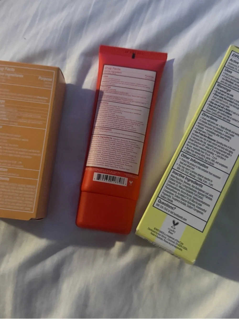 Set of 3 Face Sunscreens - NEW IN BOX - Tower 28 - Summer Fridays - Bondi sands